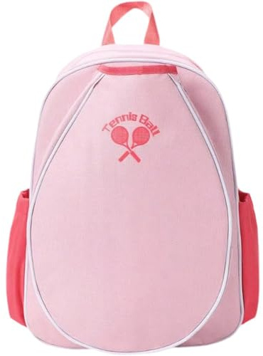 Brxmpn Mochila De Tenis para Niños, Bolsa De Tenis Ligera, Bolsa Portátil para Raquetas De Pickleball, Bádminton Y Squash.