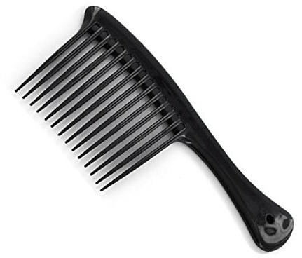 Mytoptrendz® Long Large Wide Tooth Comb Rake Handle Styling Shampoo and Detangle Hair Comb For Thick Hair (Black style 4)