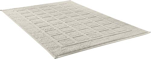 Dyckhoff Bio Duschvorlage Planet Walk-Frottier beige Größe 50x80 cm