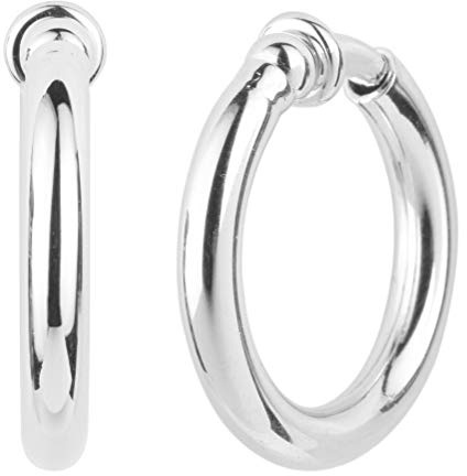 Traveller Ohrclip Creolen - Damen - Goldfarbe - Ø 33mm - 155050
