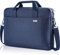 Voova Grande Borsa Lavoro per PC Portatile Laptop Computer Notebook 14 15.6 16 Pollici 30% di Capacità in Più Spessa e con Maniglia a Tracolla Compatibile con Macbook Dell HP Lenovo Blu