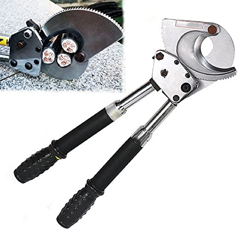 Cable Cutters, Bolt Cutters, Wire Cutters, Ratchet Cable Cutters Heavy Duty, 500mm²/750mm²