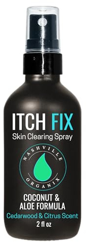 Dr. A's Itch Fix Skin Clearing Spray | Athlete's Foot & Jock Itch Solution | Itching Relief for Groin, Feet, Inner Thigh | Natural Ingredients and Essential Oils | Odor Eliminator 4oz