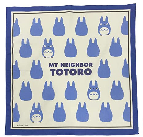 Marushin 1025014000 Lunch Cloth Ghibli My Neighbor Totoro Silhouette, Character, Kindergarten, School Entrance Preparation, Kindergarten, Elementary School, Boys and Girls
