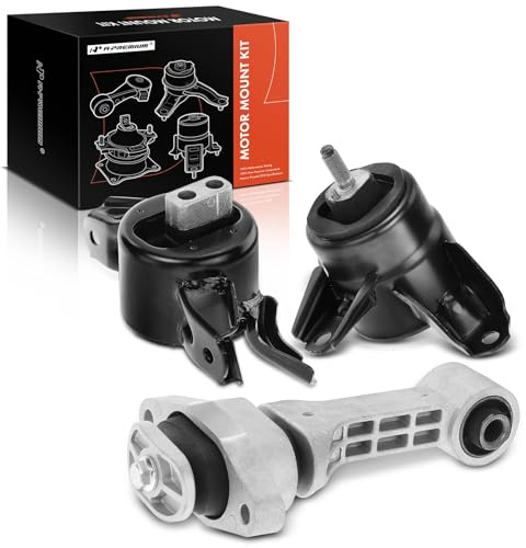 A-Premium 3PCS Engine Motor and Transmission Mount Set Compatible with Hyundai Accent 2012-2017, Elantra 2011-2016, Elantra Coupe 2014, Veloster & Kia Forte, Forte Koup, Rio, Automatic Transmission