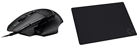 Logitech G502 X Souris Gaming Filaire - LIGHTFORCE Boutons primaires Hybrides Optique-mécanique + Logitech G240 Cloth Tapis de Souris de Jeu