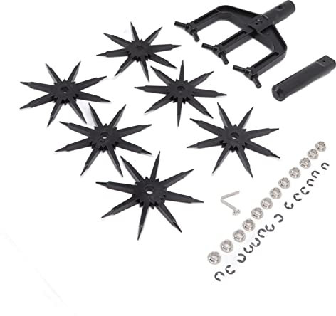 Manual Cultivator,18.9Oz ABS Material Garden Soil Scarifier,Apply to Soil Loosening and Tilling