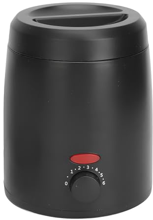ZJchao Hair Removal Wax Warmer Pot, Quickly Melting Aluminum Alloy Liner Hot Wax Heater Machine for Home and Travel for All Types of Wax