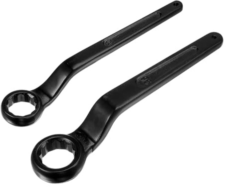QUARKZMAN 2 Stück Offset-Ringschlüssel 36mm 30mm aus hochwertigem Kohlenstoffstahl
