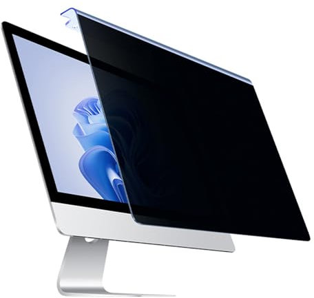 BESTORI Blickschutzfilter für Computer Monitor 23 Zoll(16 : 9) Seitenverhältnis Sichtschutzfilter Anti-Blaulicht Abnehmbarer Anti-UV