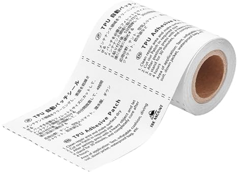 Zelt-Reparaturband, Pool-Patch-Reparatur, TPU-Flicken, Reparaturaufkleber für Markisen, Reparaturflicken für Pufferlacke, TPU-Hartklebeband für Löcher, Zelt-Reparaturset, Schlauchboote usw.