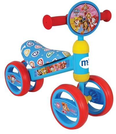 Paw Patrol Ride On Toys for 1+ Year Old - Deluxe Bobble Toddler Ride On Baby Bicycle - Officially Licensed Baby First Bikes -1st Birthday Gifts for Girls and Boys | 12 months +