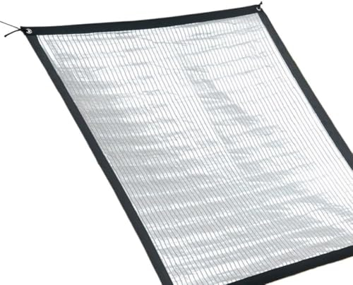 YUANYAO Reflektierende Aluminium Folie Sonnenschutz Bildschirm wärme Isolierung, Sonnenschutz und kühlung Silber wintergarten sukkulenten Pflanze gewächshaus(1mx4 m)