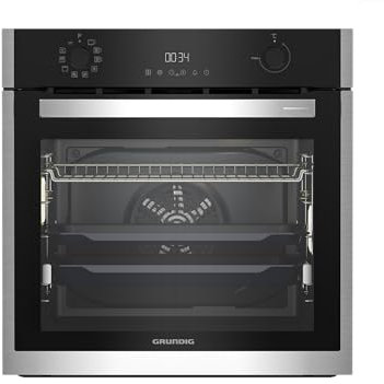 Grundig GEBM19300BMPF Einbaubackofen Backofen Pyrolyse 60cm Multifunktionsofen
