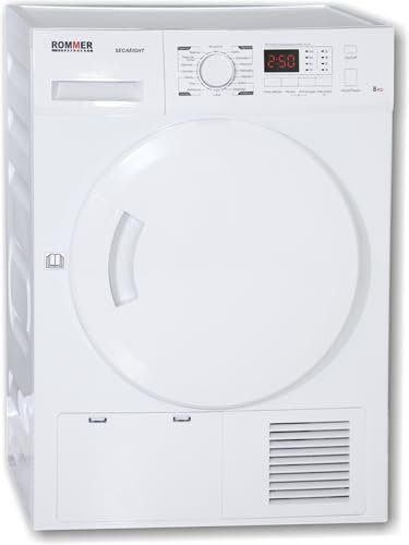 Secadora por condensación Rommer SECA-EIGHT 8 CONDENSER, capacidad 8 Kg,