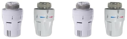 Controlador de radiador termostático de control de calentador, termostatos de cabeza, válvulas de calefacción, accesorios de detección inteligente termostático, cabezal de repuesto solo