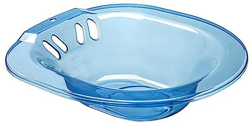 Holibanna Sitzbad aus Pp für Frauen und Patienten Korrosionsbeständig und Leicht zu Reinigen als Sitzbadewanne für Intimbereich und Toiletteneinsatz