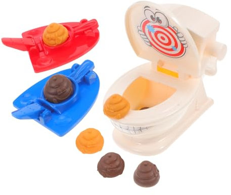 Garneck Jouet De Tir De Crottes pour Fête Jouet De Tir Portable De Crottes De tes Farce Jouet De De Drôle De Toilettes Créatif Accessoires De Jeux De Farce