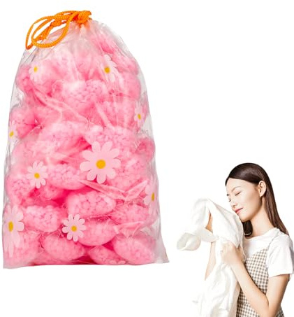 100 x 3 g de perlas aromáticas para lavandería, perlas suavizantes con aroma a largo plazo, protección duradera de frescura, neutraliza los olores y cuida los tejidos, fórmula suave para todos los