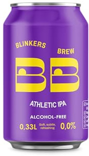Cerveza Athletic IPA Sin Alcohol. Todo el sabor de una del lúpulo sin una gota de alcohol. Intenso aroma a lúpulo y un característico amargor. (6, Athletic IPA)