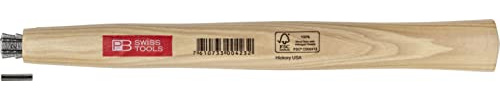 PB SWISS TOOLS Hammerstiel PB 310.4 | Ersatzstiel Grösse 4 für Hämmer PB 300, 304 und 306 | Stiel aus FSC zertifiziertem Hickory Holz mit Keil und Spannstift, Stiellänge 295 mm