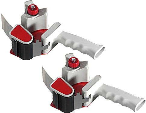 2 Stück Herlitz 8842700 Packbandabroller für Grossrollen Ind. Abrisse