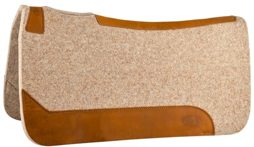 Weaver Equine Contoured Wool Blend Felt Saddle Pad