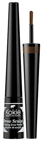 Kokie, Brow Sculpt Powder Medium Brown, 0.025 Ounce