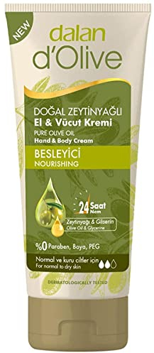 Dalan d'Olive Hand & Körpercreme pflegend - für normale bis trockene Haut - 3er Pack x 250ml NEU