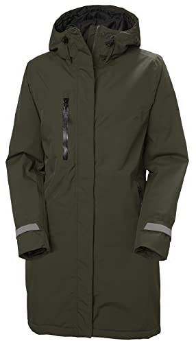 Helly Hansen Womens W Adore Ins Rain Coat, Verde, XS