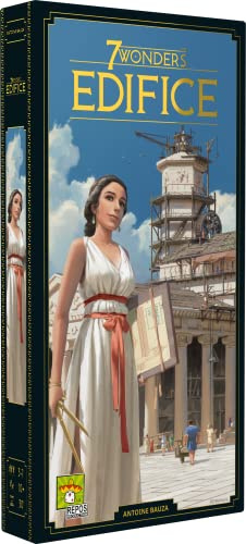 7 Wonders Edifice | Brädspels Expansion | Brädspel för 3-7 Spelare | Civilisation och Strategi Brädspel | Svenska | Danska | Norska | Finska | Ålder 10+