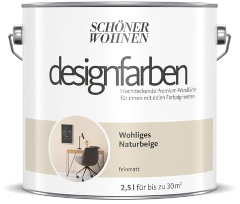 Schöner Wohnen Kollektion Designfarbe Wohliges Naturbeige 2,5l