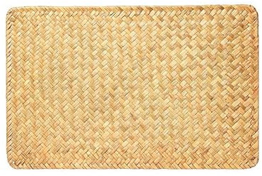 Tovagliette Tovagliette tessute 1/2 pezzi 33-45 * 22-33 cm tovagliette tessute rotonde/ellittiche/rettangolari, tovagliette in giacinto d'acqua naturale, tovagliette in paglia intrecciata for tavolo d