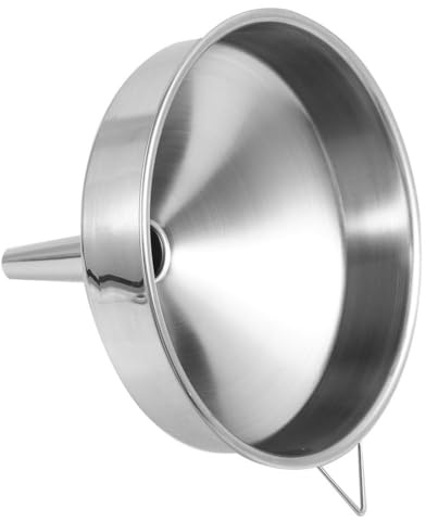 Gatuida Embudo De Acero Inoxidable De Gran Para Combustible Y Transferencia De Líquidos Para Automóviles Y Uso Industrial Fácil De Limpiar Y Resistente Uso Intensivo