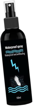 Oshhni Spray protecteur pour daim Spray protecteur pour chaussures 100 ml Toile Nubuck Tache d'eau Revêtement hydrophobe Spray imperméabilisant pour cuir