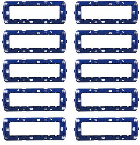 CONFEZIONE DA 10 SUPPORTI A 7 MODULI, PER CASSETTA SCATOLA 506, PER PLACCA A 7 POSTI, COMPATIBILE CON BTICINO LIVING, SERIE SPACE, SERIE CIVILE, MASCHERINA