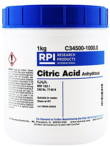 Citric Acid Anhydrous, 1 Kilogram