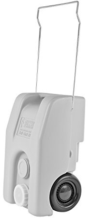 Fiamma Abwasser Rolltank 23 Liter, ausziehbarer Griff, Grau, 33x50/100x25 cm für Wohnwagen