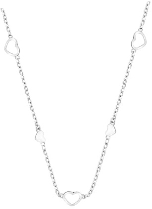 Sofia Milani - Damen Halskette 925 Silber - Herz Anhänger - 50325