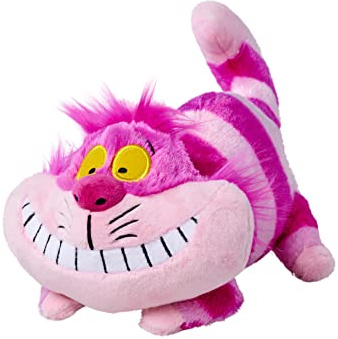 Simba- Peluche Disney Gato de Cheshire 25cm- Relleno Fabricado con Material 100% Reciclado, Licencia Disney 100% Original, Apto para Todas Las Edades (6315870020)