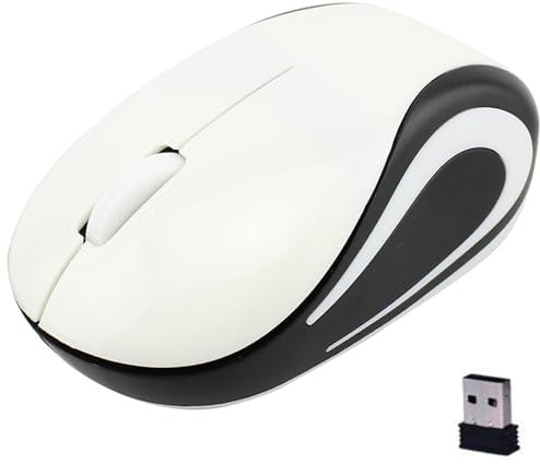 Mini mouse USB wireless, portatile, piccolo, senza fili, design ergonomico, 2,4 GHz, 1000 DPI, per bambini, bambini, mani piccole, regalo per viaggi di lavoro per Windows/iOS/Android PC portatile