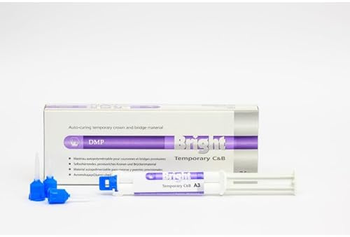 Bright Temporary Crown and Bidge Material - 7.5 gm syringe