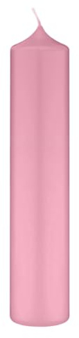 Kopschitz Kerzen Altarkerze Rosa 300 x Ø 80 mm, 1 Stück
