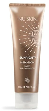 Sunright Insta Glow Selbstbräuner Gel, Bronzer, Mittel bis Dunkel, Feuchtigkeitsspendend