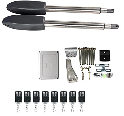 Set Apricancello Elettrico, Motore automatico del portone del braccio del braccio del braccio del braccio DC24V. Apritore Aptuator Engine con kit di controllo remoto opzionale 400 kg Apriporta,Apripo
