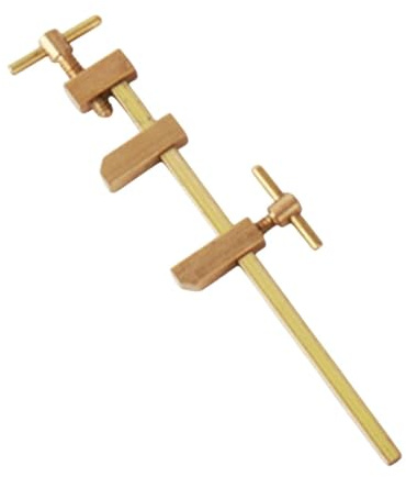perfk Abrazadera F, Abrazadera de Madera Japonesa, Accesorio cómodo de latón, Tablero de Empalme, Panel de posicionamiento, Abrazadera de carpintería, 120mm