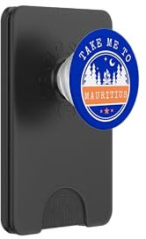 Take Me To Mauritius Vacation travel Mauritius PopSockets PopWallet for MagSafe