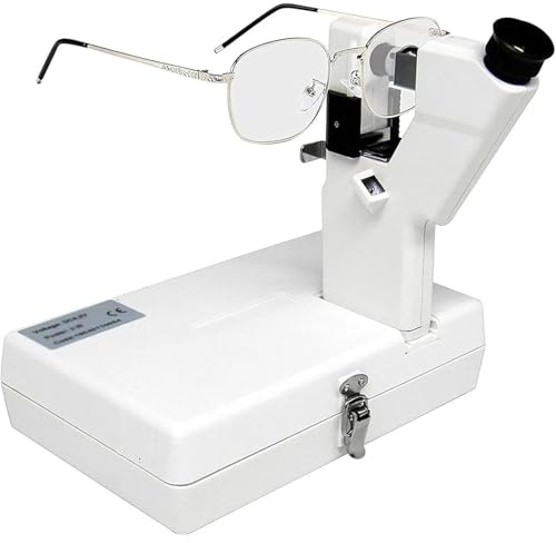 Handheld Manual Lensmeter with HD Lenses for Accurate Glasses Prescription, Ideal for Optometry Rooms and Glasses Shops