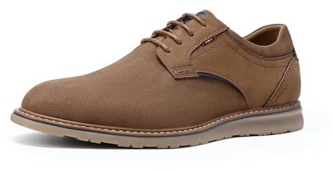 Allthemen Chassures Homme Décontractées à Lacets Plat Mocassins Bout Rond Sneaker Uni Leger Extérieur