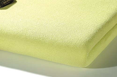 Alvi 934238 Spannlaken Frottier, lindgrün
